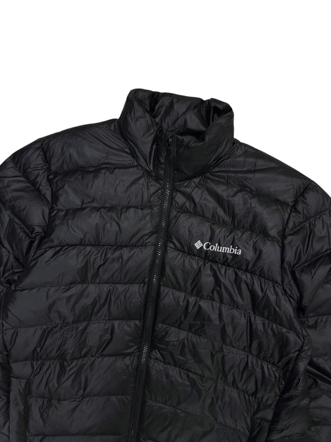 컬럼비아 옴니히트 구스다운 경량패딩 블랙 (L) 상품이미지2