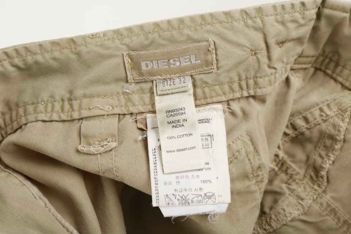 [32인치] 90's 디젤 멀티 카고팬츠 상품이미지4