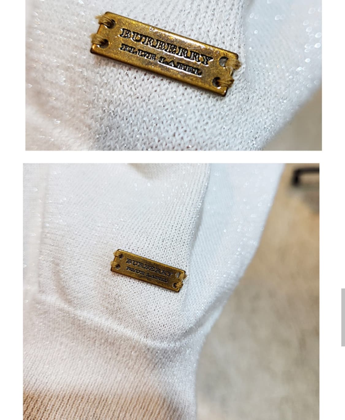 BURBERRY 버버리 런던 블루 라벨 가오리핏 가디건 상품이미지8