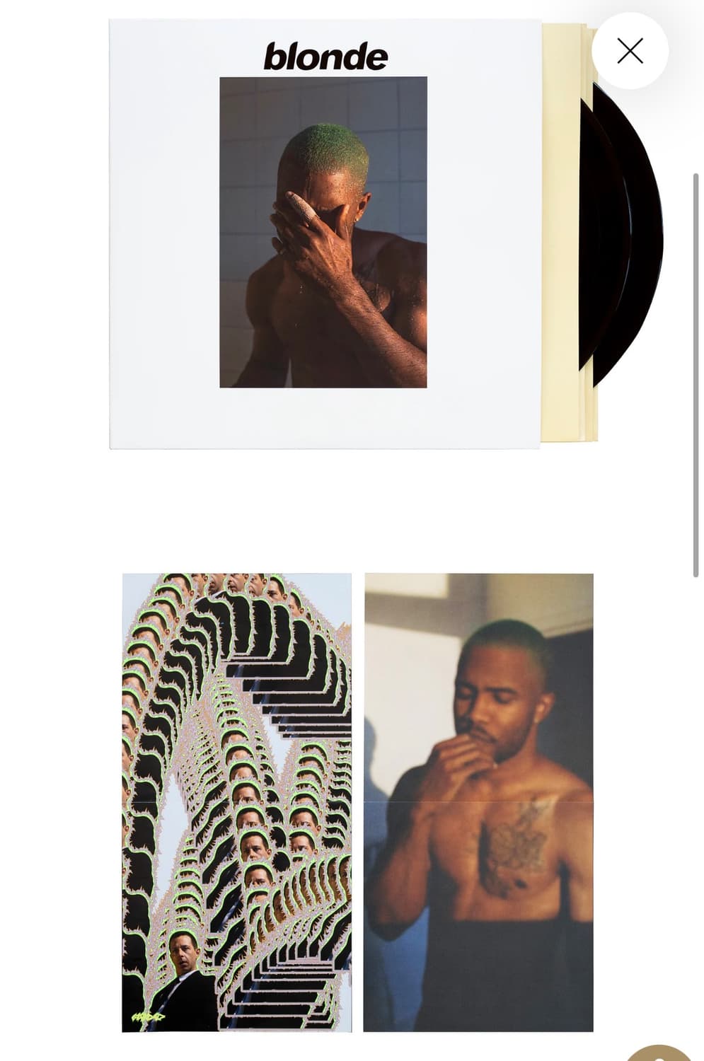 Frank Ocean Blonde LP 정품 상품이미지6