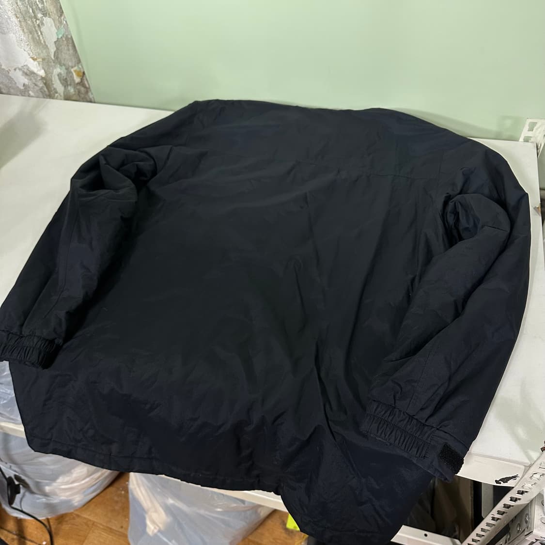 XL 미즈노 아웃도어 블랙 나일론점퍼 상품이미지6