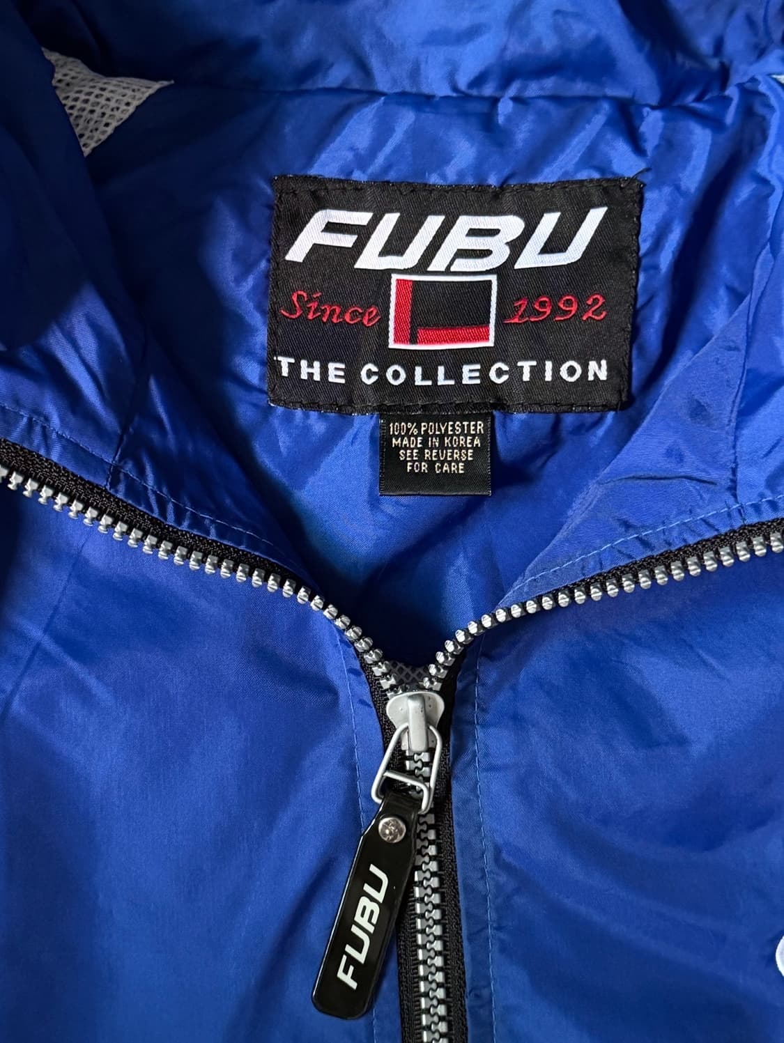 90s FUBU SPORTS 사이드라인 올드스쿨 바람막이 (110) 상품이미지4