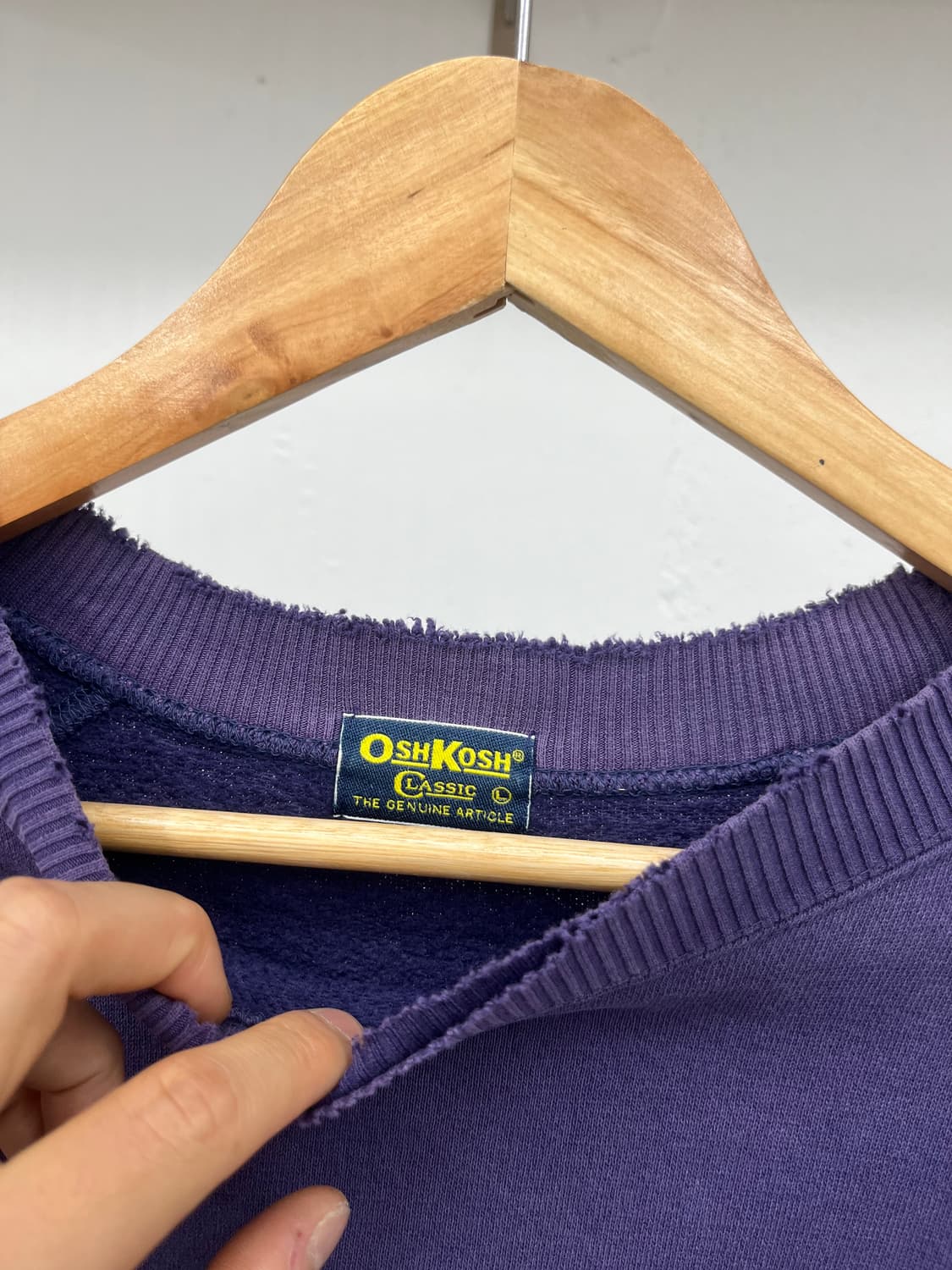 XL) OSHCOSH FADED SWEATSHIRT  상품이미지5