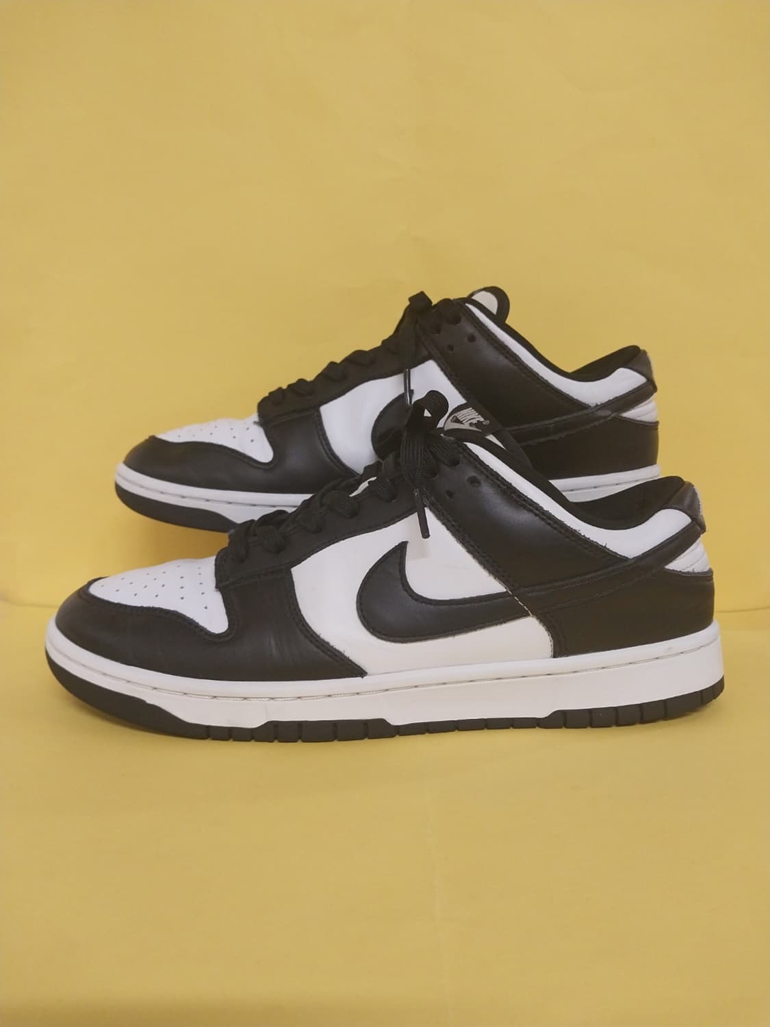 남성 나이키 덩크 로우 범고래 레트로 검흰 운동화 (280) 상품이미지1