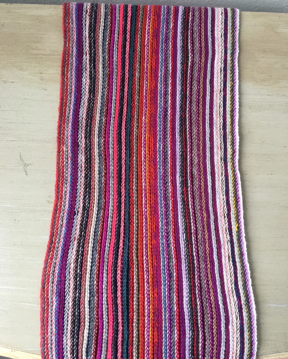  stripe pattern muffler 상품이미지4