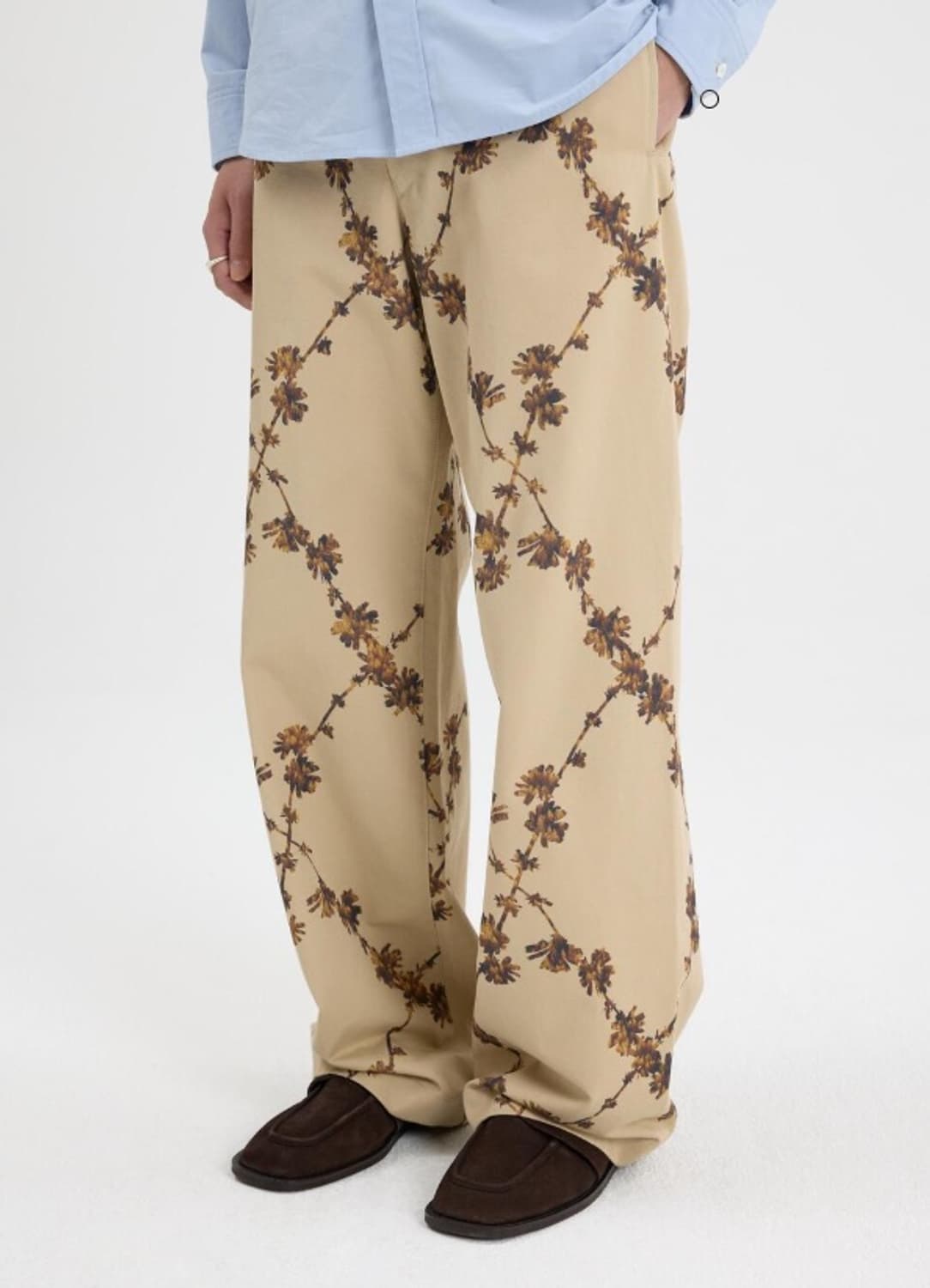 애프터프레이 다이아 프린팅 팬츠 L 새제품 상품이미지1