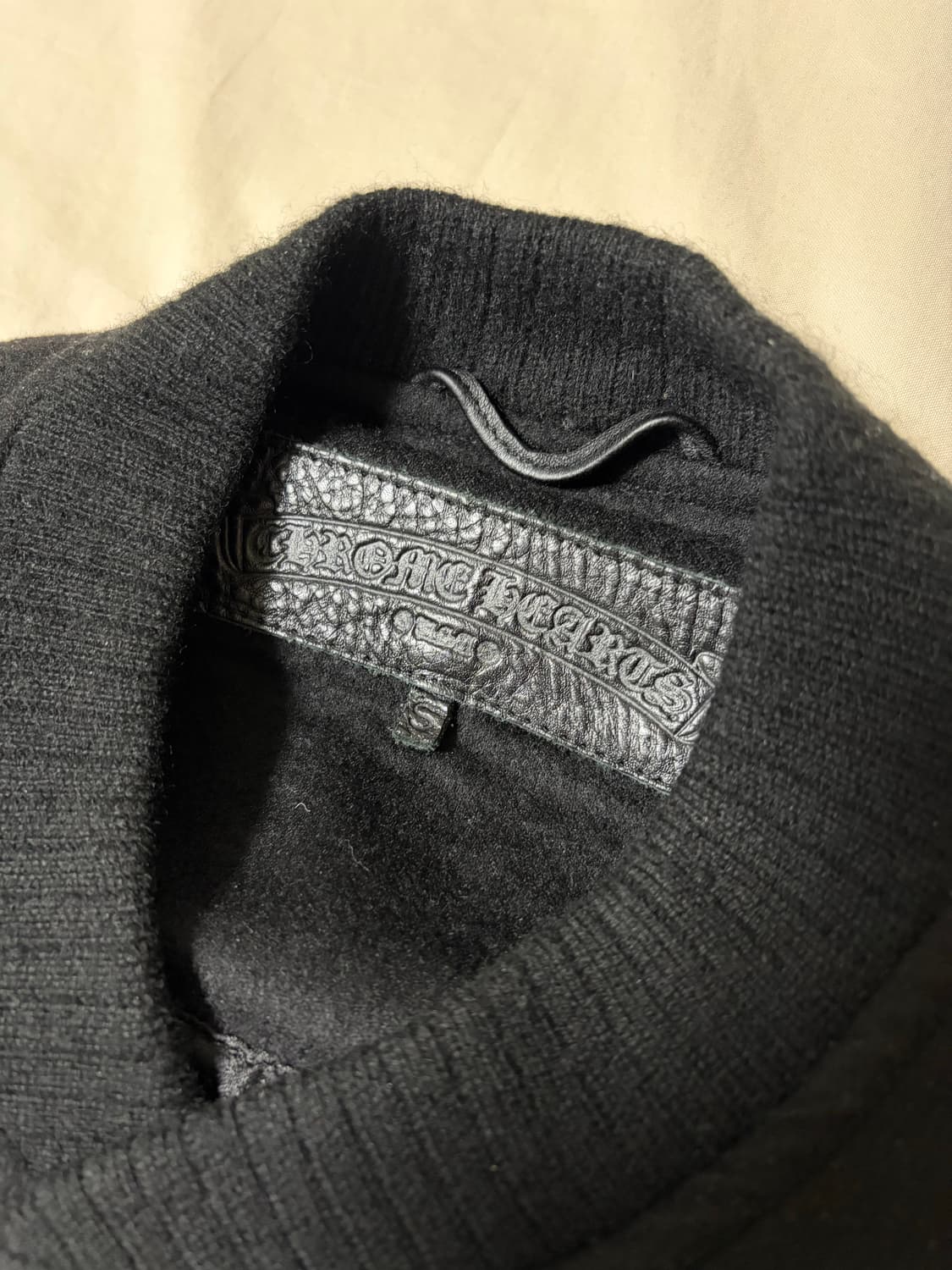 크롬하츠 레터맨 레더 자켓 상품이미지4