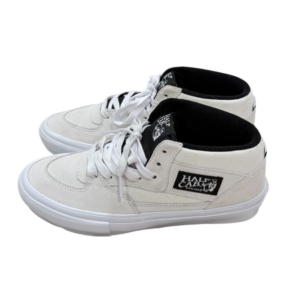 VANS 반스 스케이트 하프캡 화이트 블랙 250 상품이미지1