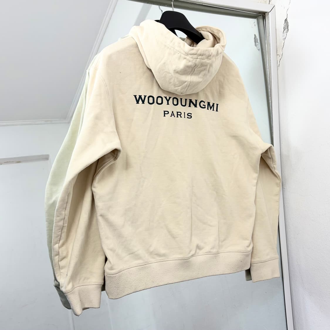 우영미 백로고 후드 상품이미지1