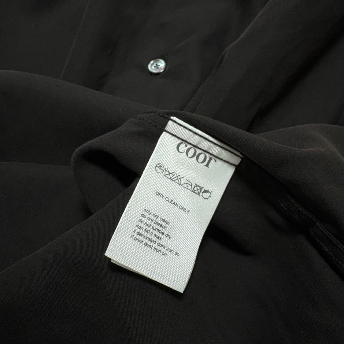 coor 솔리드 스웨이드 셔츠 상품이미지5