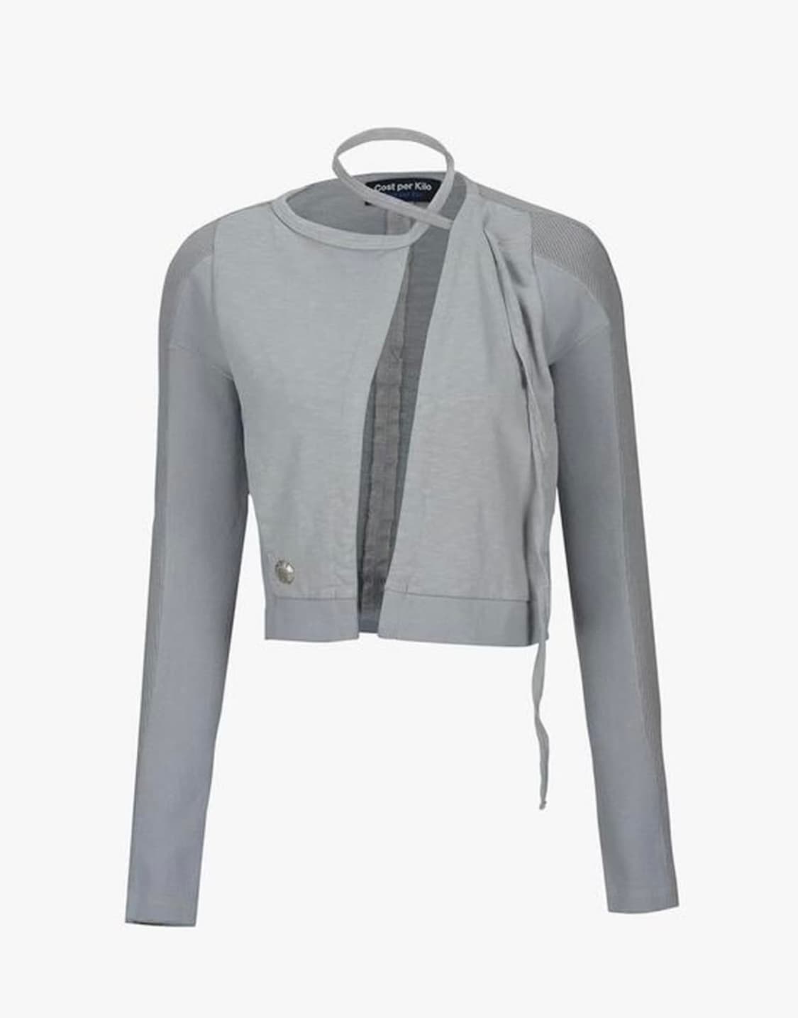 코스트퍼킬로 피어싱 볼레로 자켓 그레이S 상품이미지1