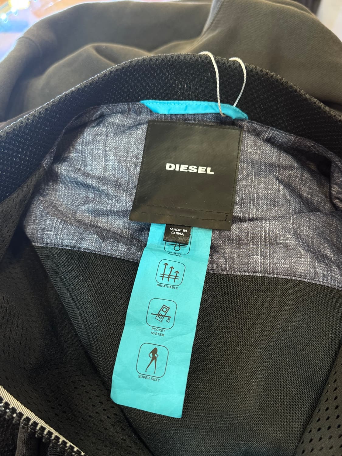 디젤 메쉬 자켓 상품이미지4