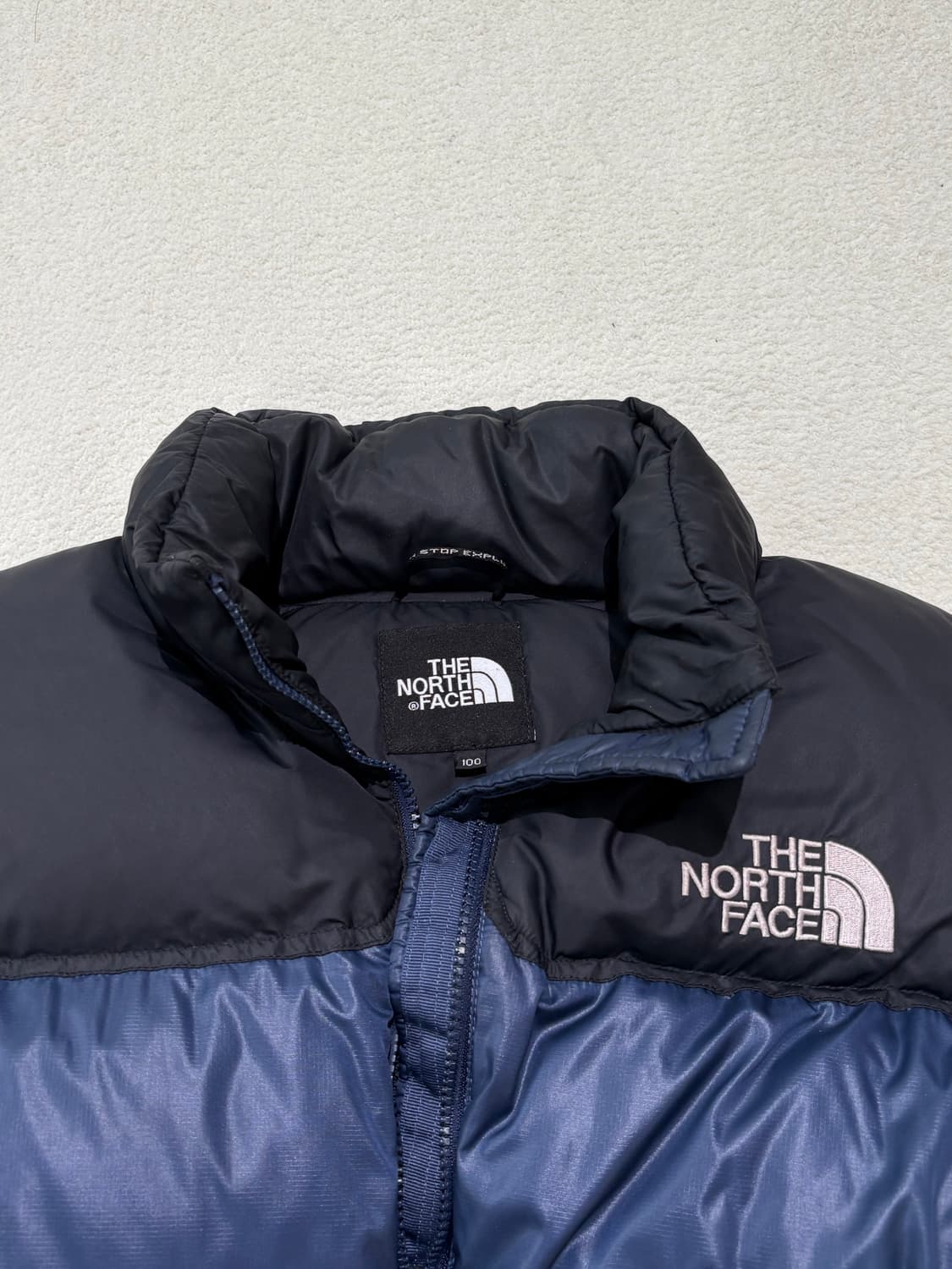 노스페이스 눕시 700 패딩 네이비 100-105 상품이미지2