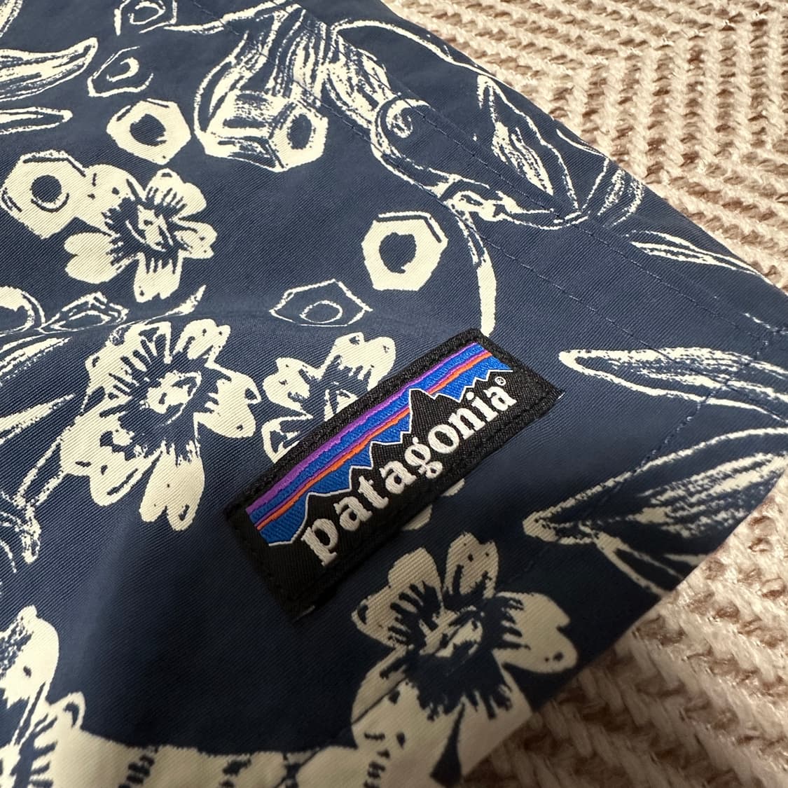 PATAGONIA baggies 5 shorts stone blue 상품이미지3