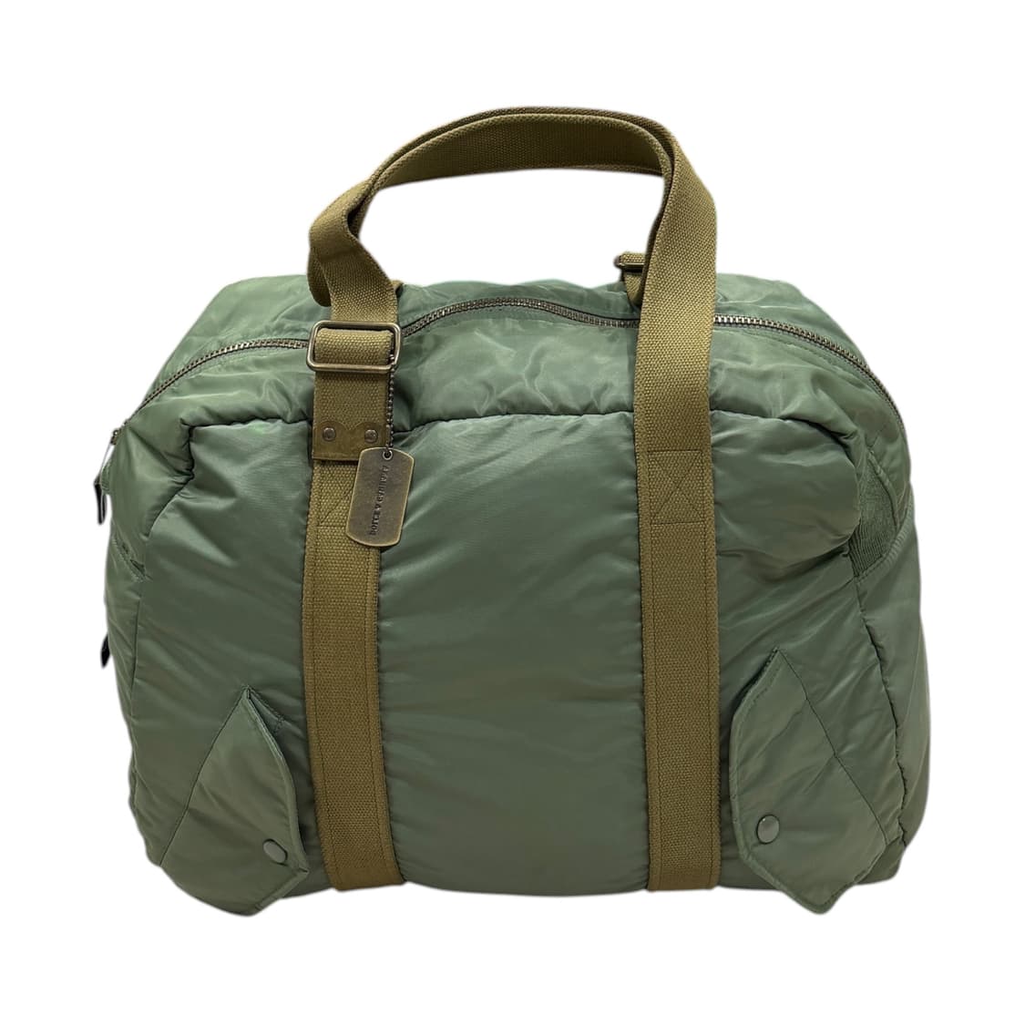 돌체앤가바나 나일론 밀리터리 더플백 Y2K 가방 카키 상품이미지3