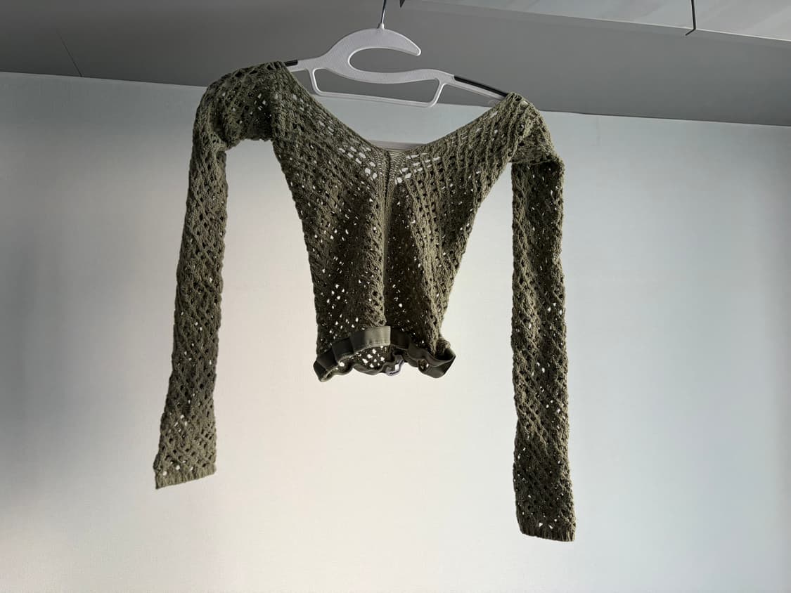 Fumika uchida mesh tightstop 후미카우치다메쉬탑 상품이미지1