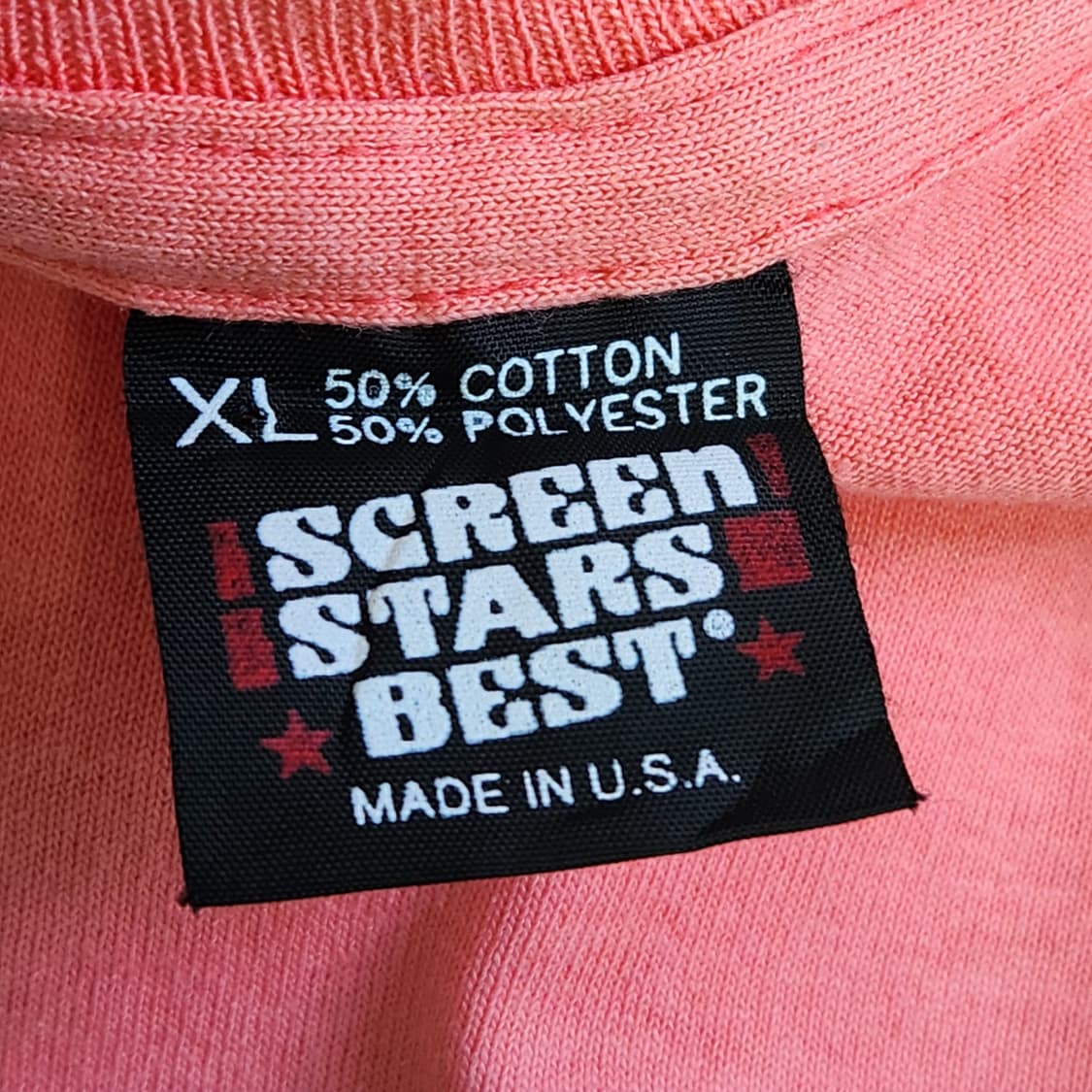 USA 빈티지 그래픽 핑크 반팔 티셔츠 🇺🇲 (XL) 상품이미지4