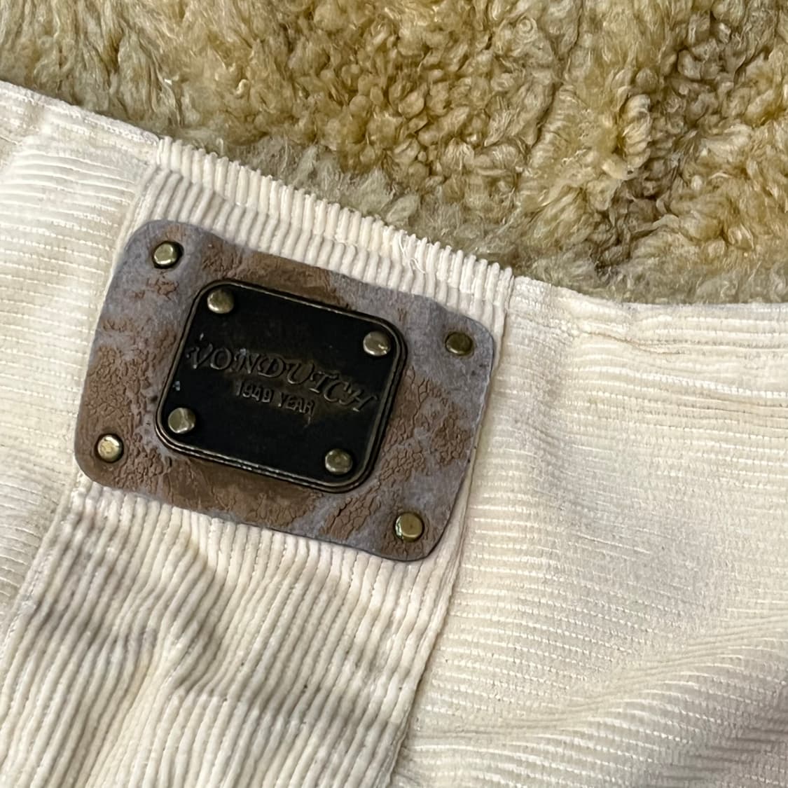  본더치 코듀로이 셰르파 코트 y15241 상품이미지5