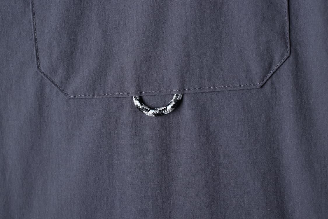 (S) 노스페이스 반팔 카라 티셔츠 셔츠 남방 그레이 폴리-H32796 상품이미지6