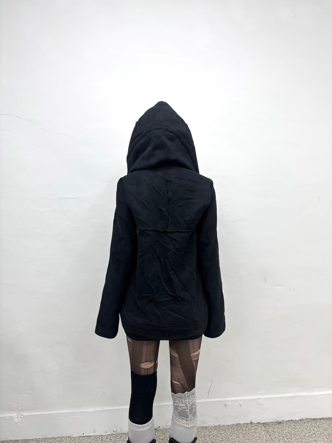 Ninja hood leather jacket  상품이미지5