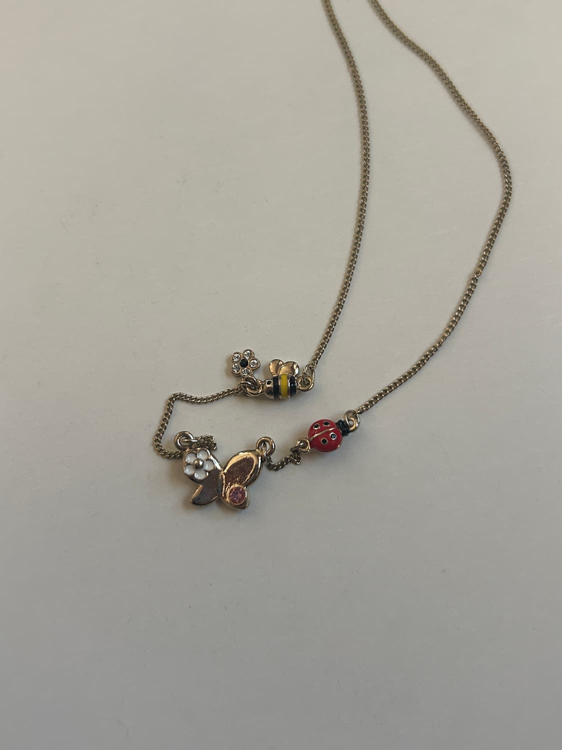 무당벌레 꿀벌 나비 목걸이 상품이미지1