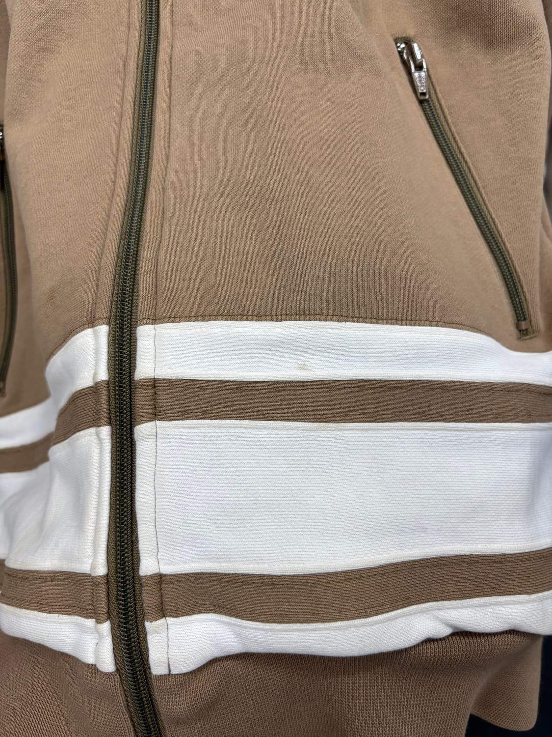 아디다스 베이지 울프죠 후드집업 상품이미지7