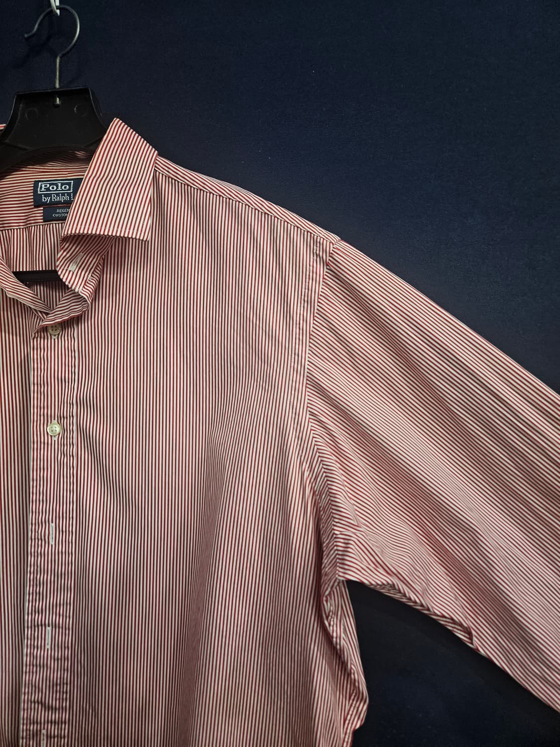 폴로 랄프로렌 스트라이프 줄무늬 남성 110 긴팔셔츠  상품이미지4