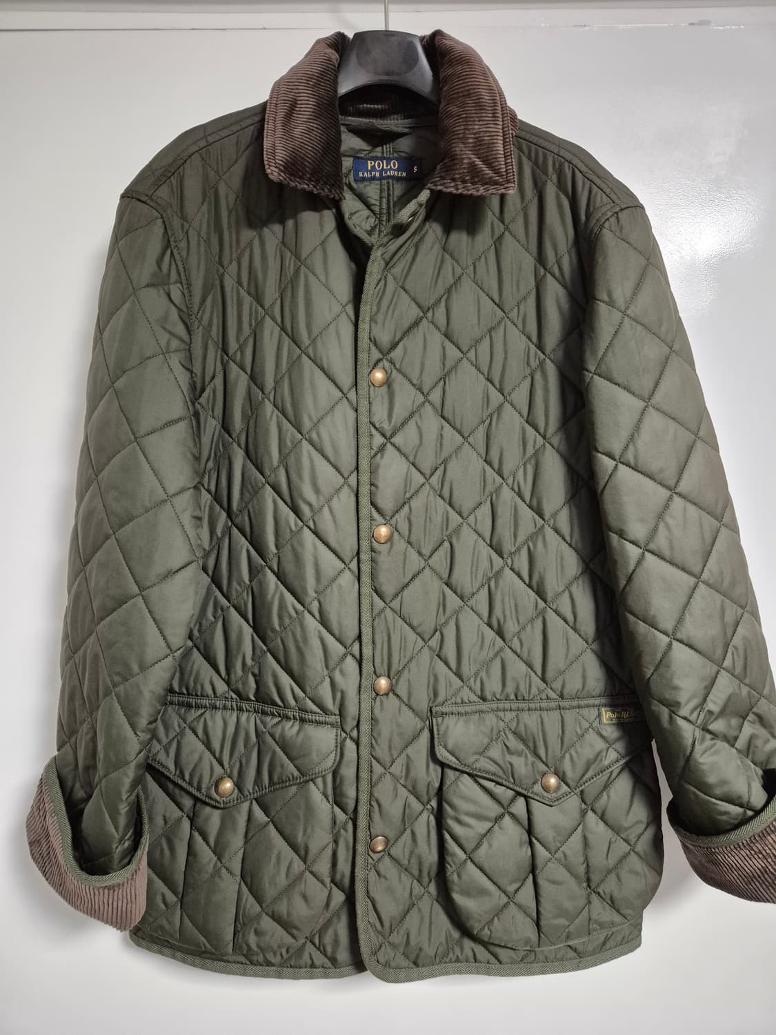 폴로 랄프로렌 퀼팅 자켓 S 상품이미지1