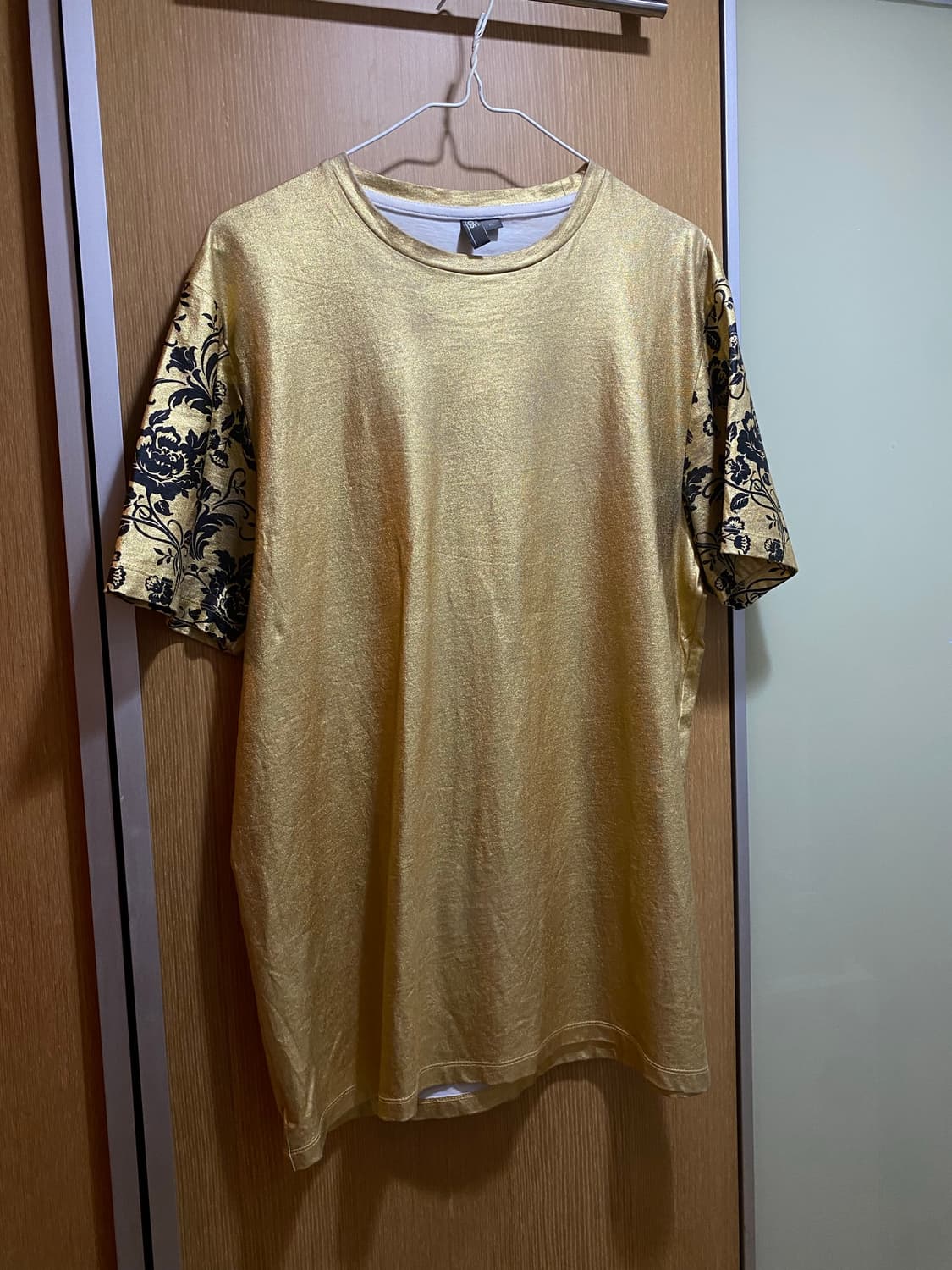 Asos 아소스 골드 반팔티 M 상품이미지1