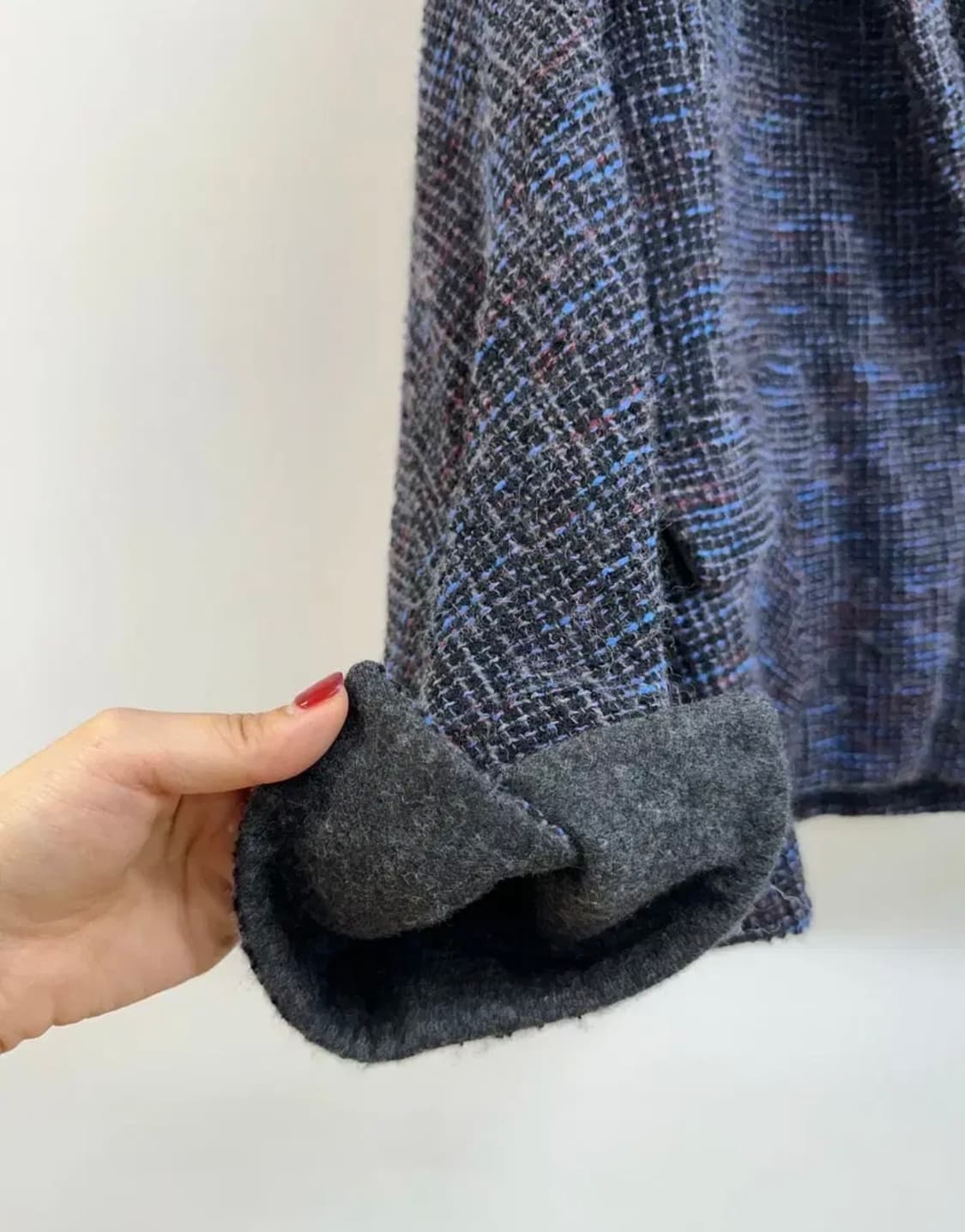 [SJ SJ] 고급스러운 믹스 컬러 트위드 울 자켓 (82-94-160) 상품이미지8