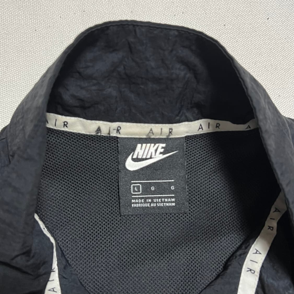 Nike 에어 우먼 크롭 우븐 윈드브레이커 자켓 상품이미지3