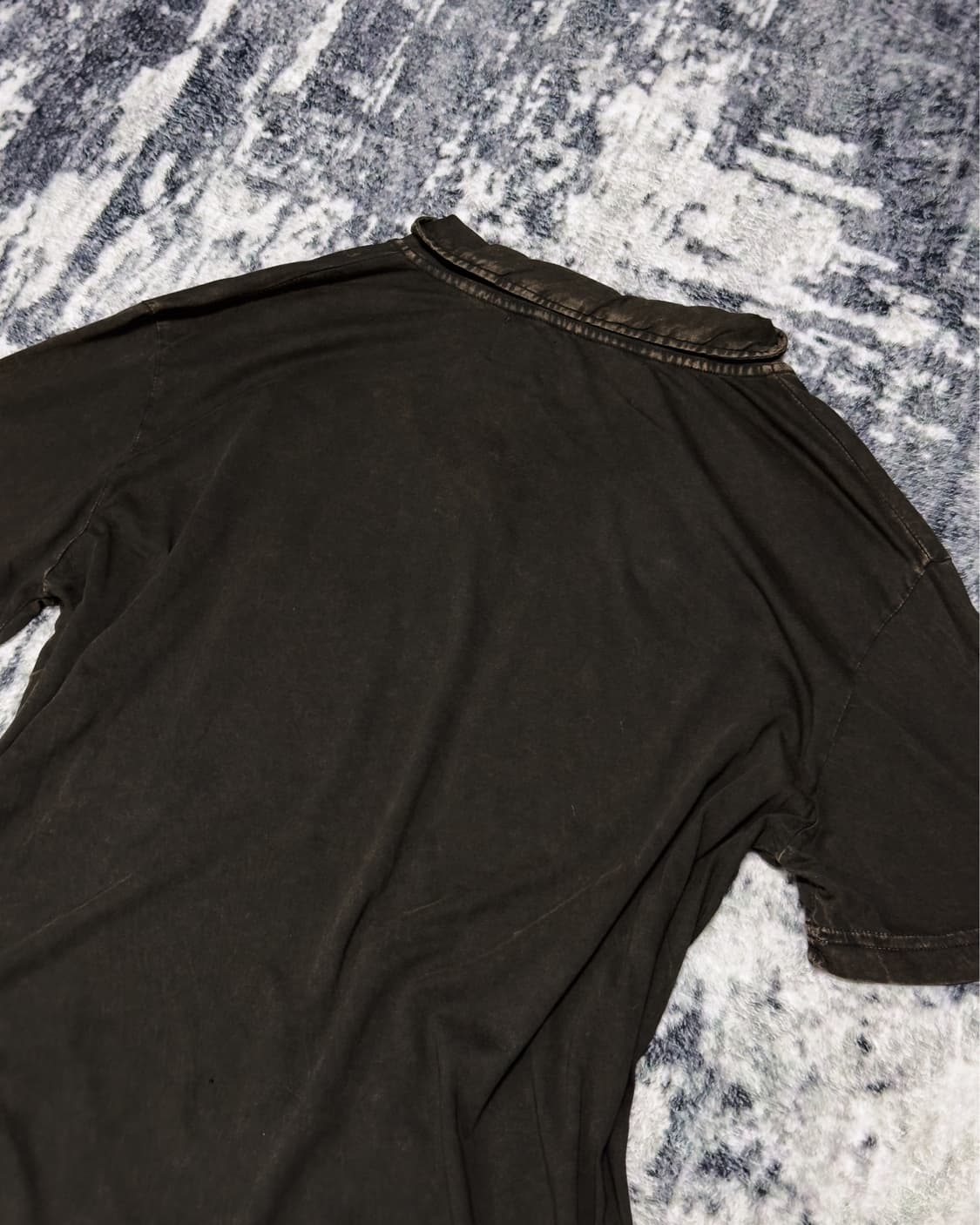 {SALVAGE} Gothic Graphic Henley Neck Tee 상품이미지7