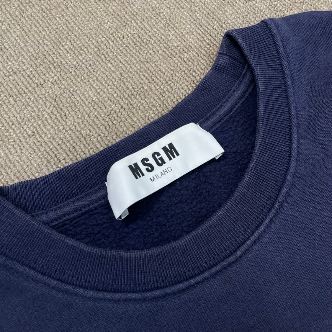 MSGM 로고 맨투맨 m 상품이미지2