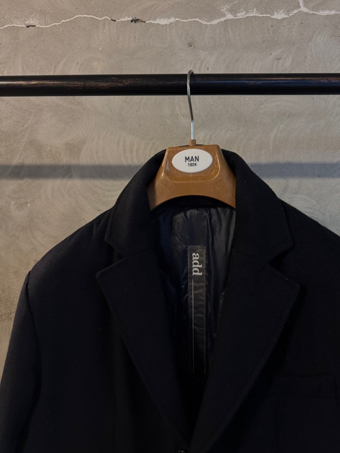 Add 구스다운 체스터필드 코트 100 상품이미지5