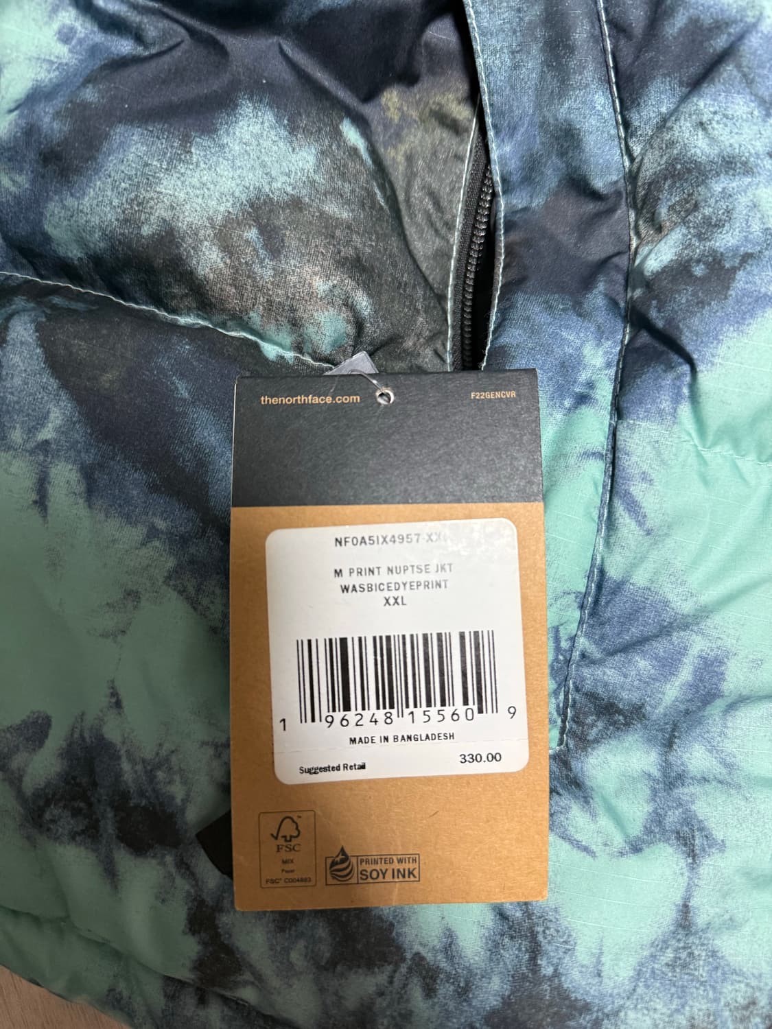 노스페이스 눕시 700 와사비 아이스 xxl 상품이미지6