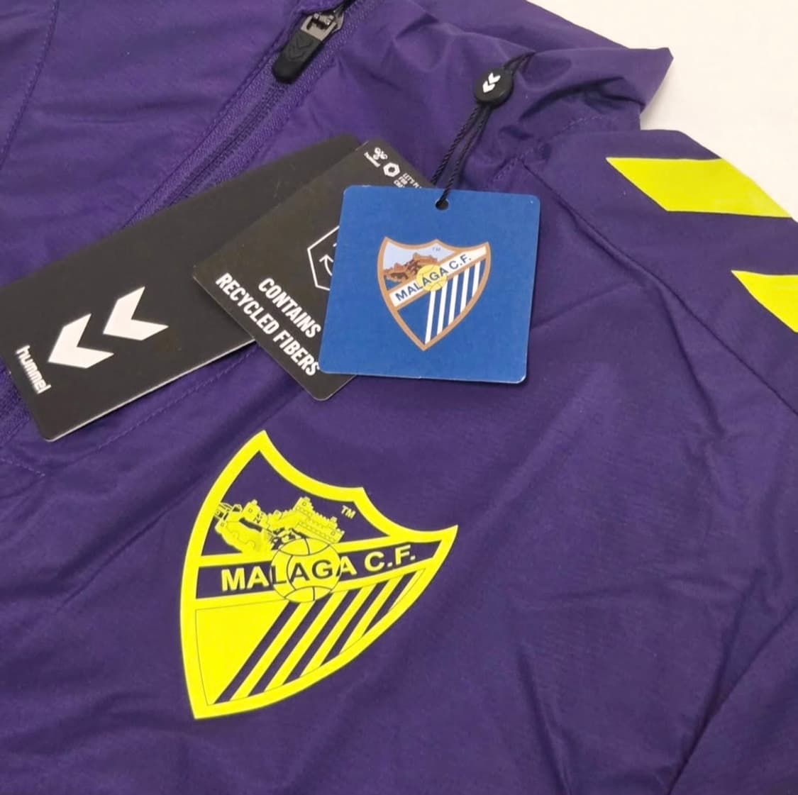 (새상품/해외XL)말라가 트레이닝 자켓 험멜 우븐 바람막이 축구 상품이미지3