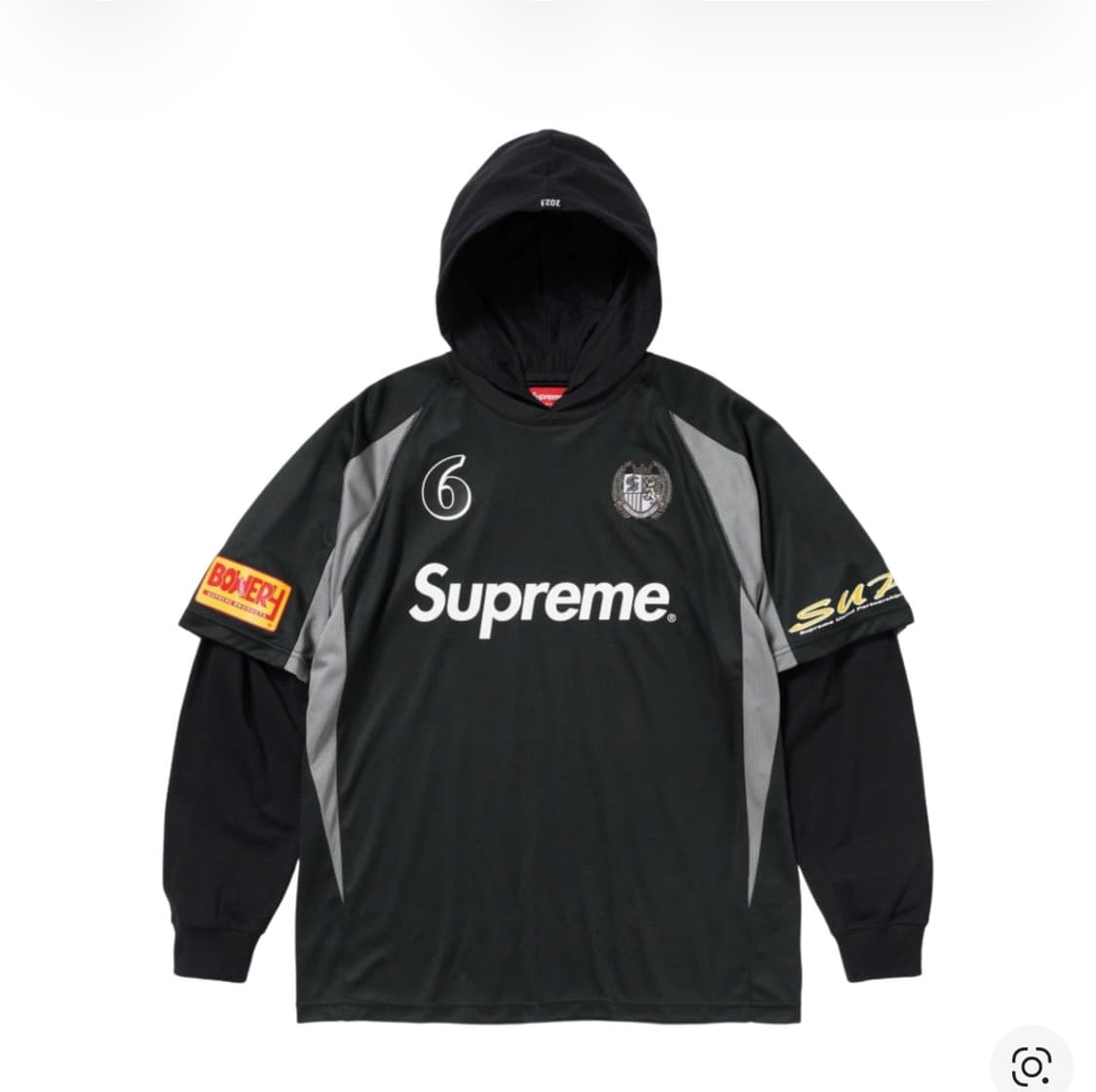 슈프림 후드사커 저지-23fw 상품이미지1