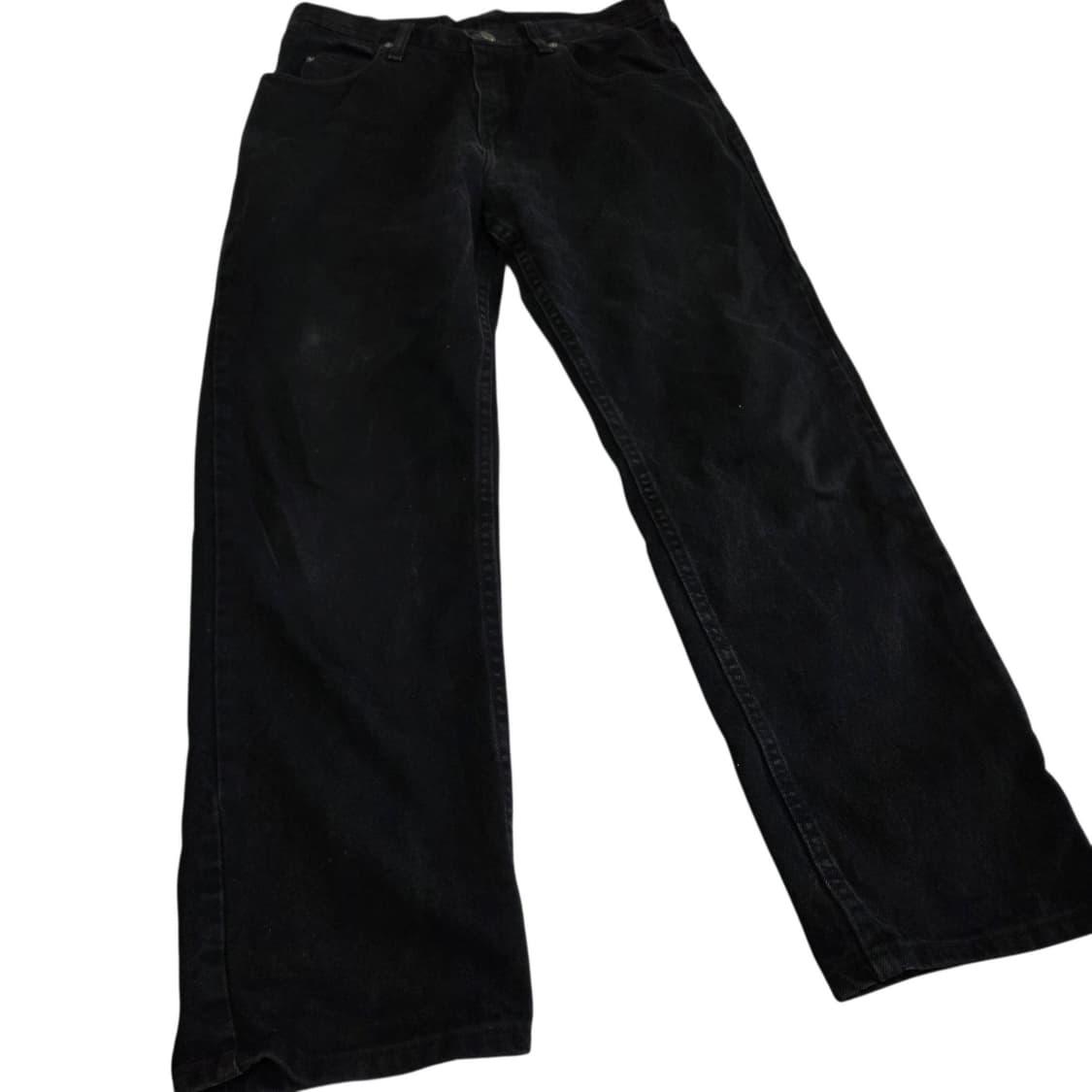 Wrangler 랭글러 00s 올드 빈티지 흑청 데님 팬츠 상품이미지3