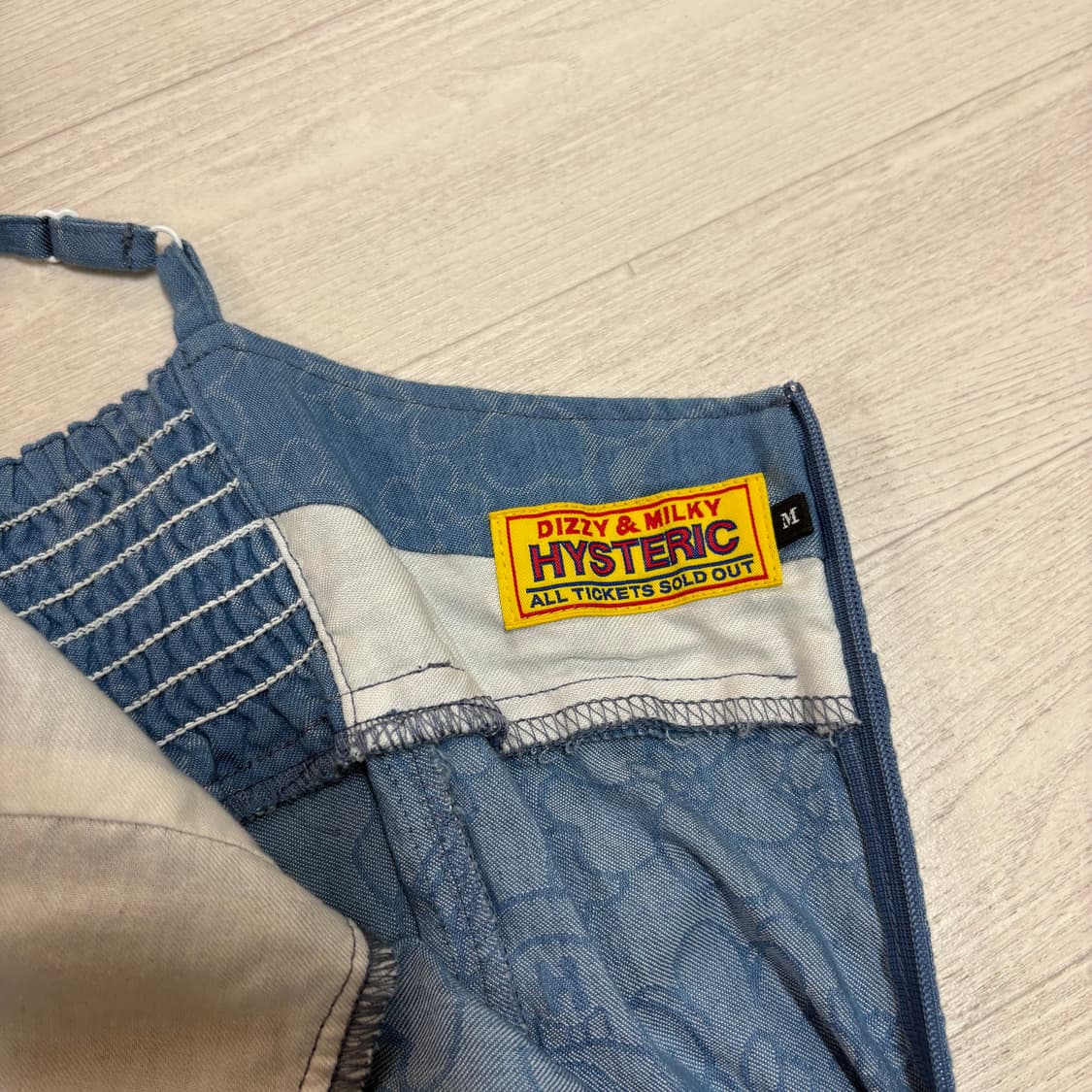 hysteric glamour denim sleeveless dress 상품이미지8