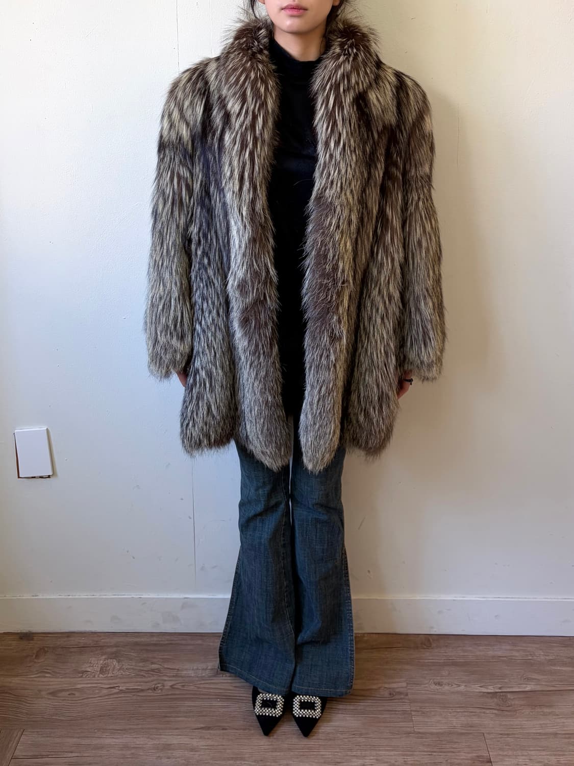 SAGA FOX 슈퍼 퀄리티 폭스 퍼 자켓 상품이미지9