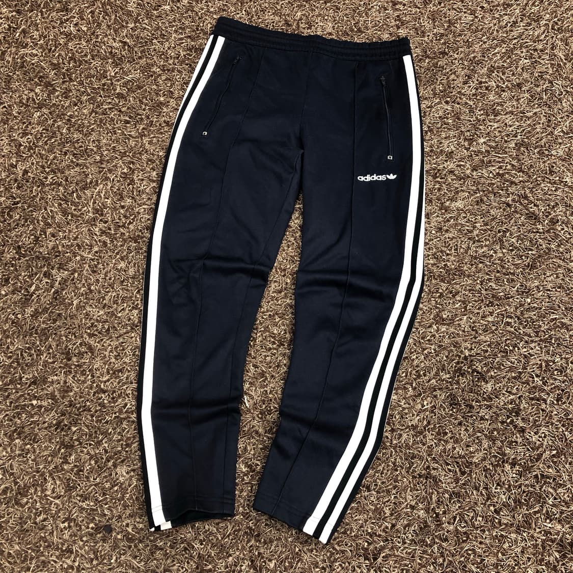 아디다스 베켄바우어 네이비 삼선 트레이닝 트랙팬츠 상품이미지1