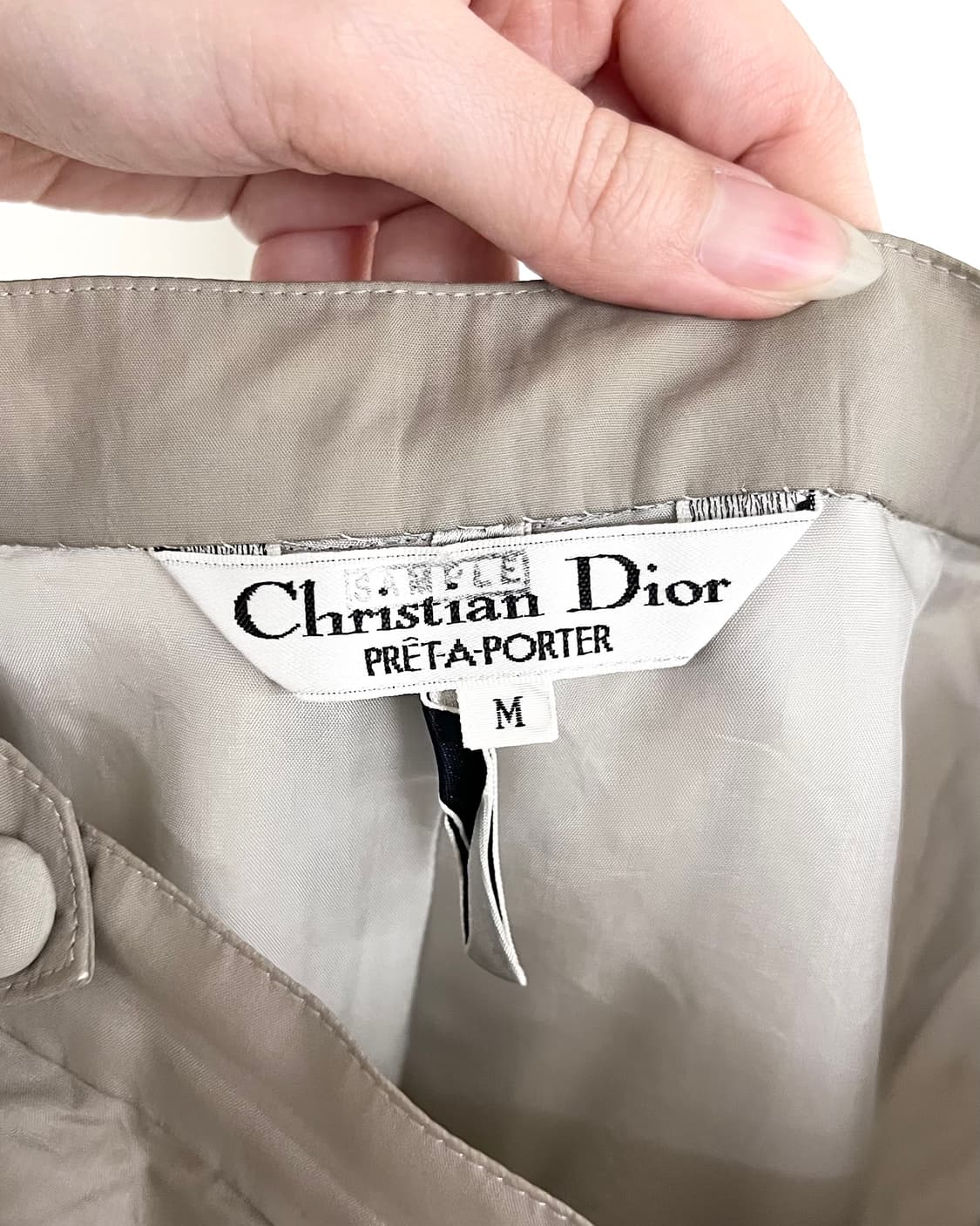 크리스찬 디올 토프 실크 트라우저 상품이미지7