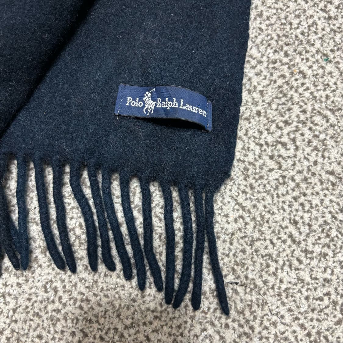 [택포,램스울100] 폴로 랄프로렌 이태리 머플러 목도리 [B+] 상품이미지3