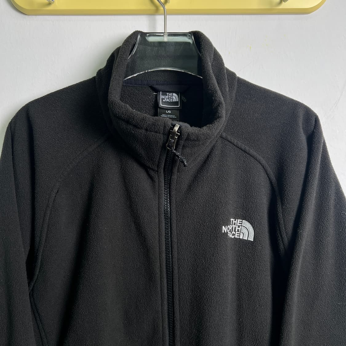 노스페이스 블랙 플리스 집업 자켓 L 상품이미지4