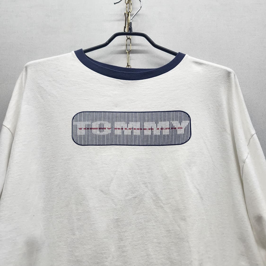 타미진스 빅로고 롱슬리브 긴팔티 L(XL) 상품이미지2