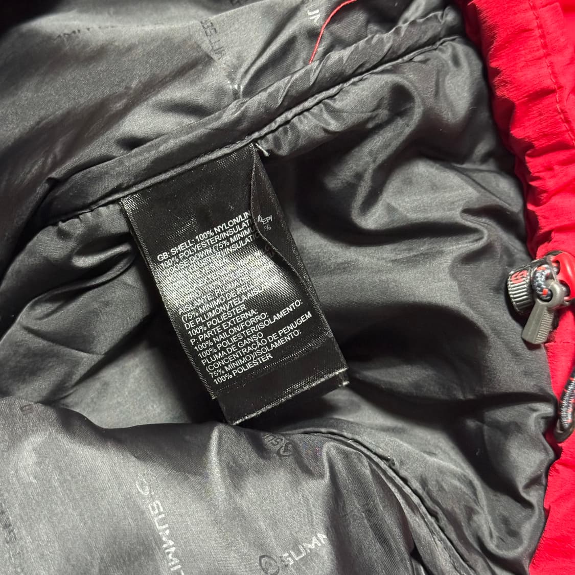 S 노스페이스 레드 히말라야 패딩 상품이미지5