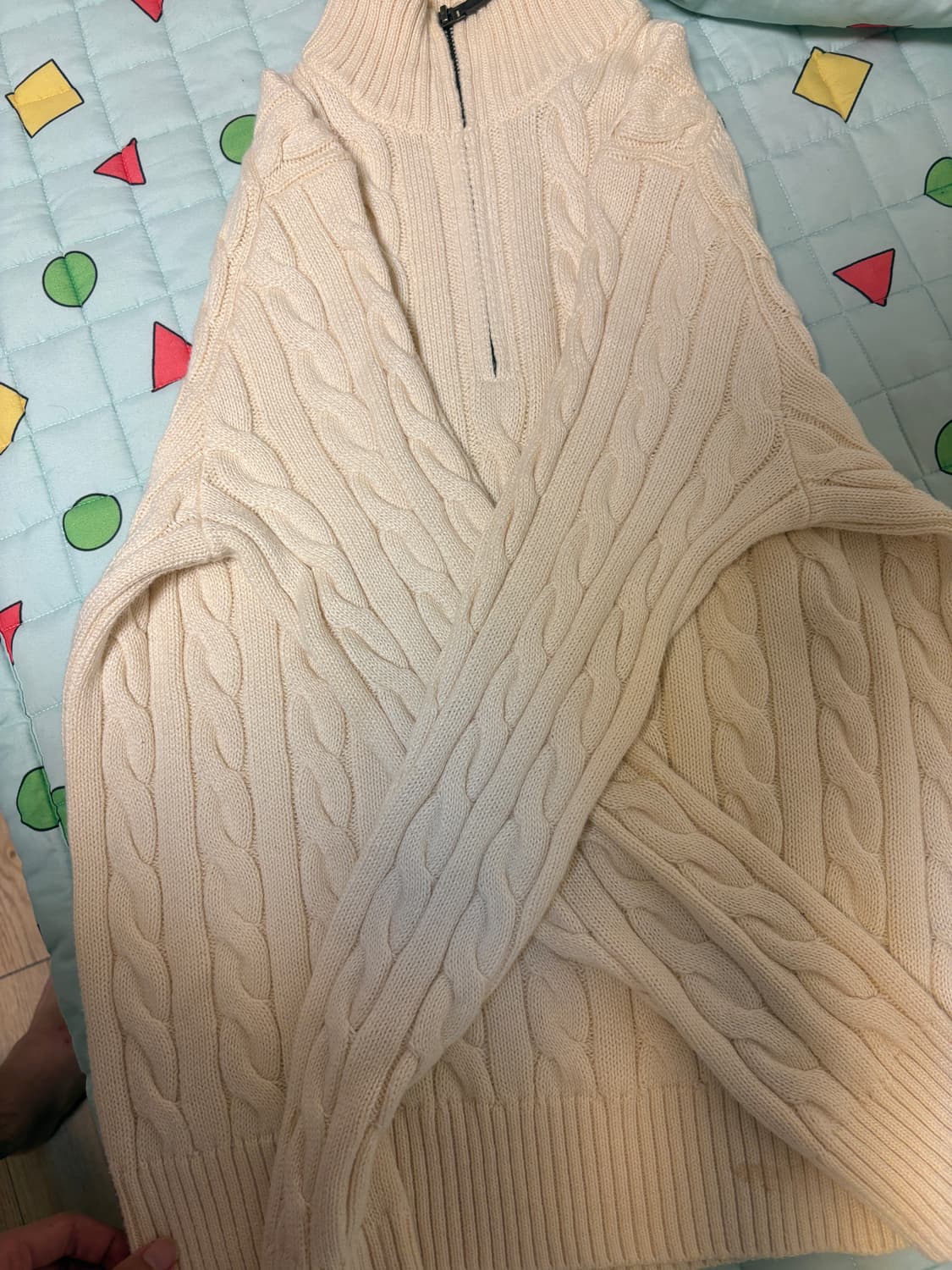 폴로 꽈베기니트 M 상품이미지3