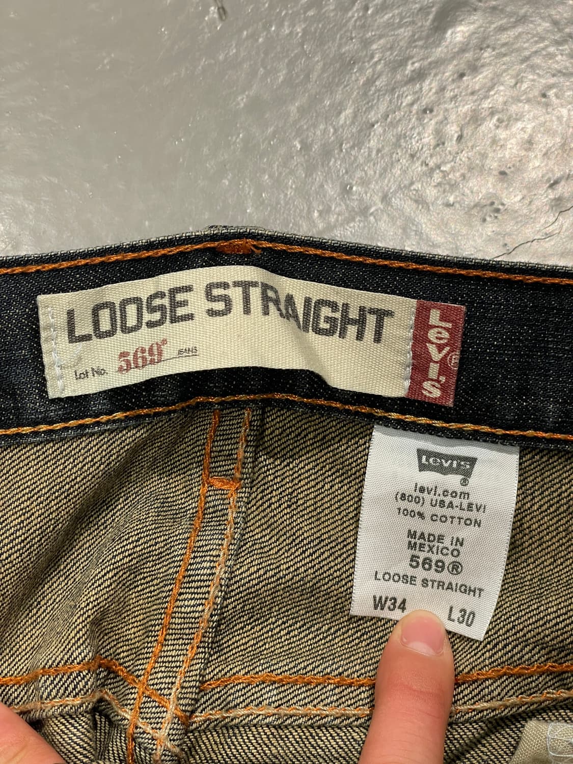 리바이스 569 데님팬츠 ❤️‍🔥대장급❤️‍🔥 상품이미지7