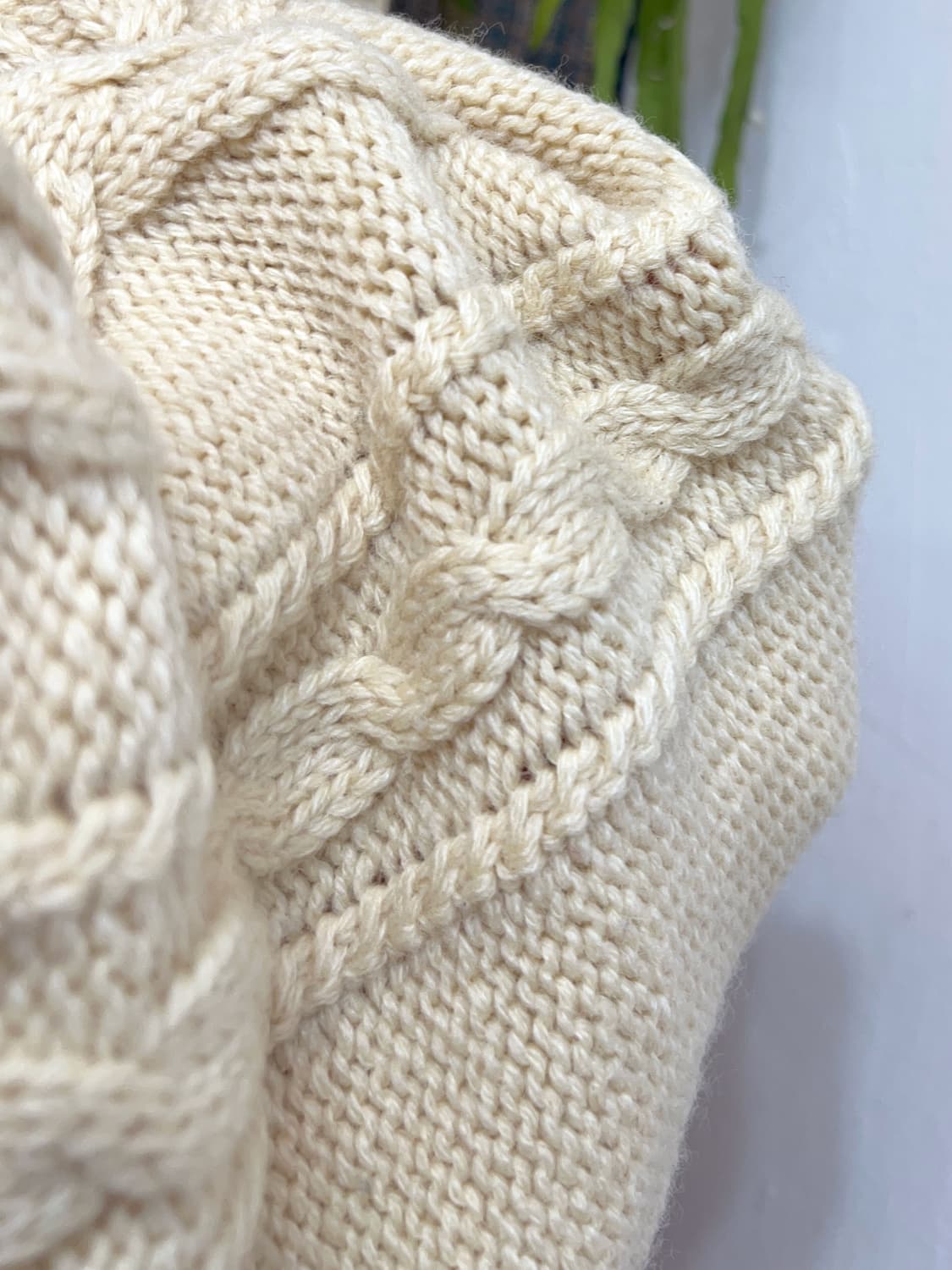 MOSCHEN Cable Knit Wool Cardigan 상품이미지8