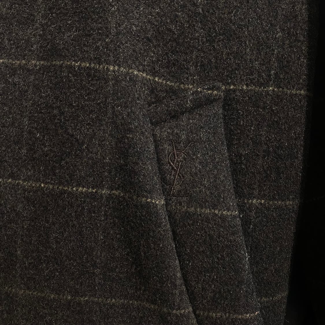YSL 울 하프코트 100 상품이미지4